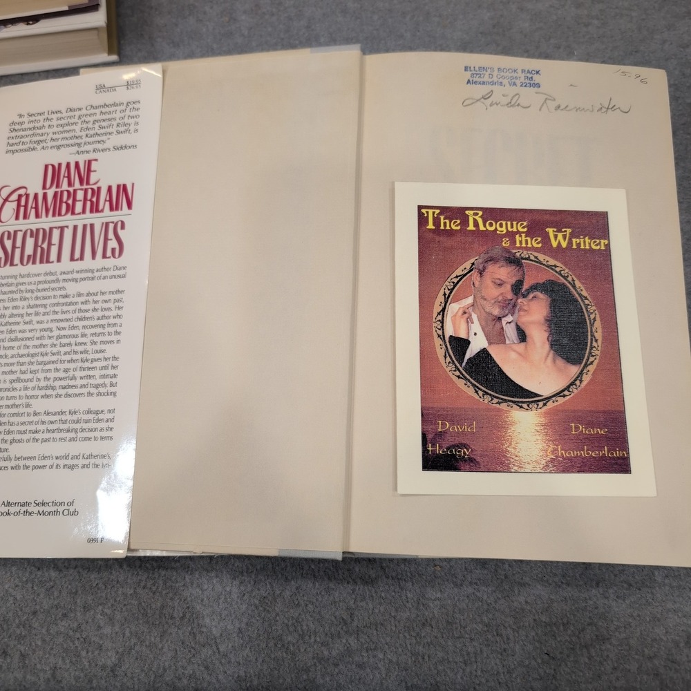 Diane Chamberlain HC Lot of 7 First Editions, 3 Signed + Author's Wedding Invite - Picture 8 of 11